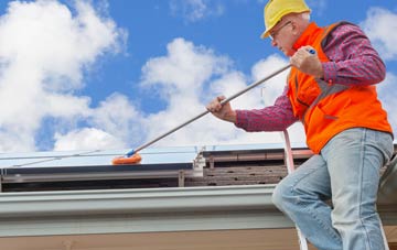Dibberford soft wash roof cleaning